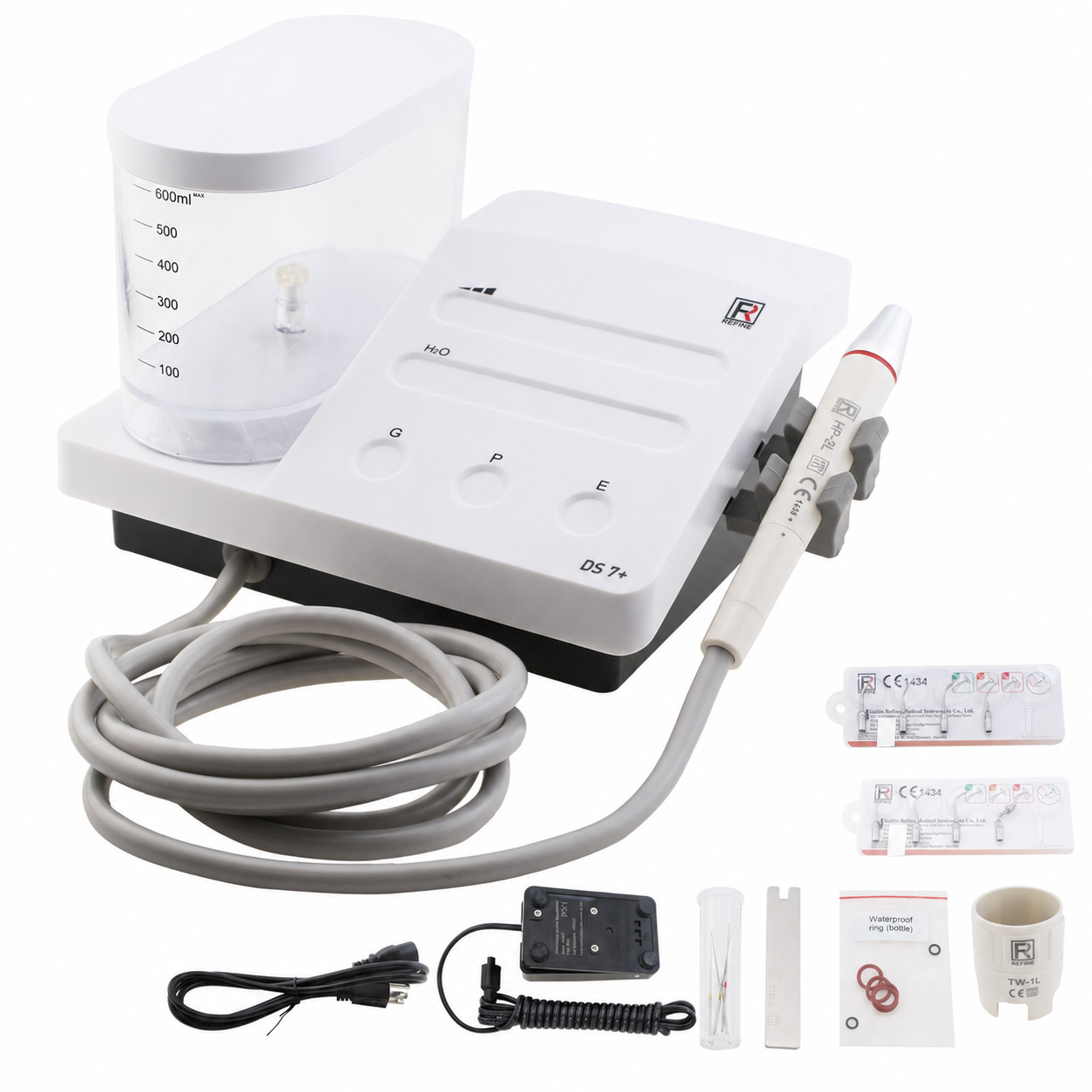Refine DS7+ D&eacute;tartreurs dentaires ultrasoniques compatible avec LED EMS